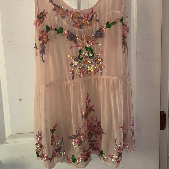 Free People Private Dancer Embellished Slip Dress - Picture 3 of 3
